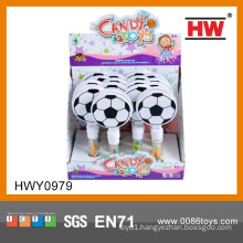 New Promotional Gift Ideas Mini Plastic Football Toy with Candy